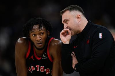 Quickley Rajakovic Raptors