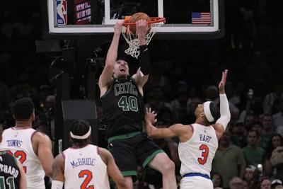 Celtics stave off elimination with Game 5 win over Knicks
