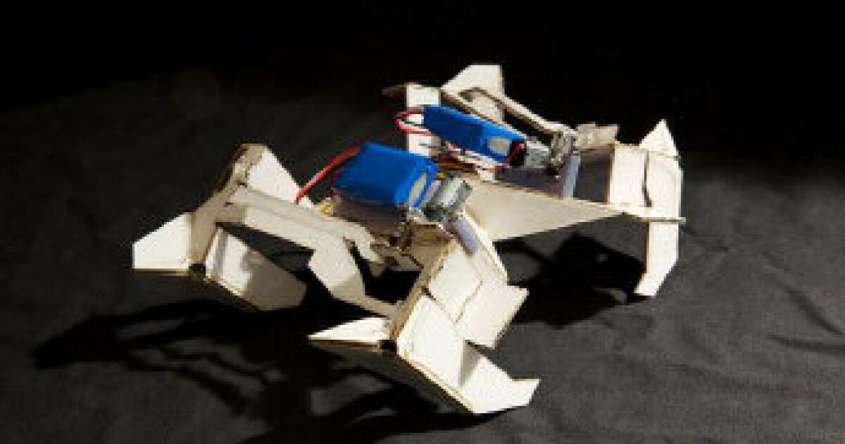 The Next Generation: origami robots that fold up and crawl away