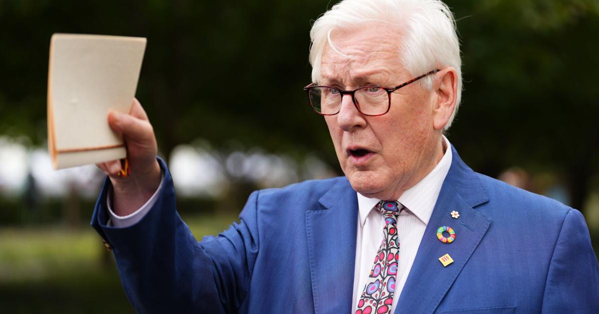 UN Ambassador Bob Rae at TMU Democracy Forum on Feb. 7