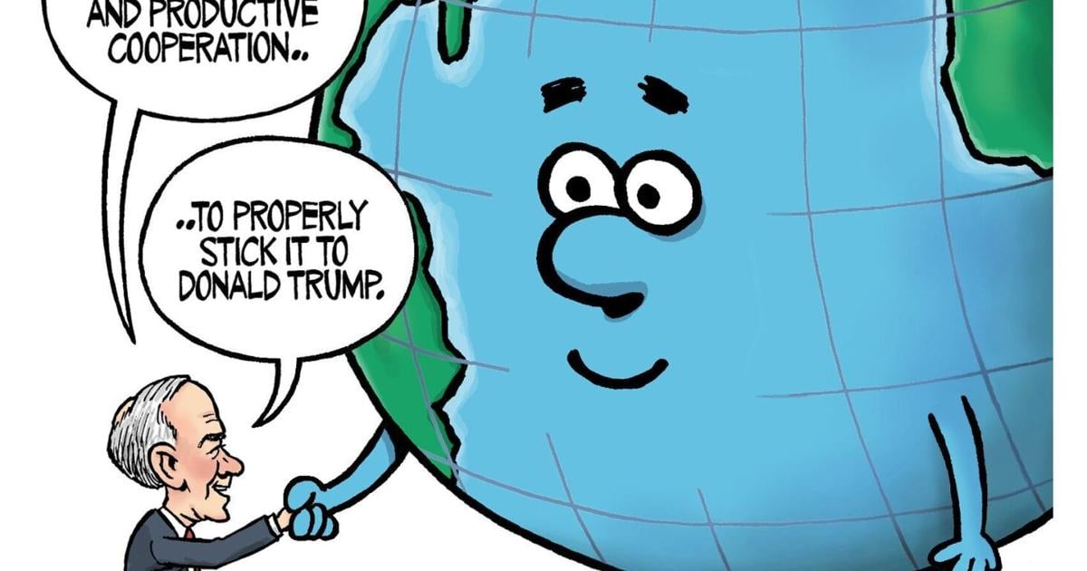 Theo Moudakis: In Theo Moudakis’s latest cartoon, Mark Carney welcomes the world - Toronto Star