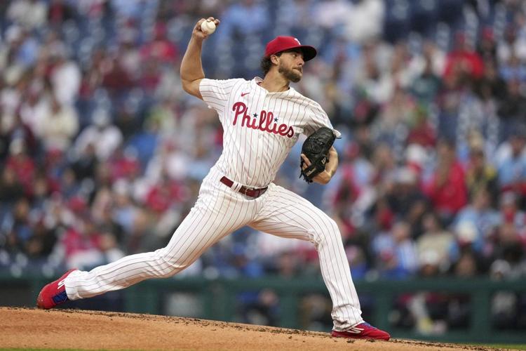 Phillies P Nola skips bullpen session due to continued soreness in sprained ankle