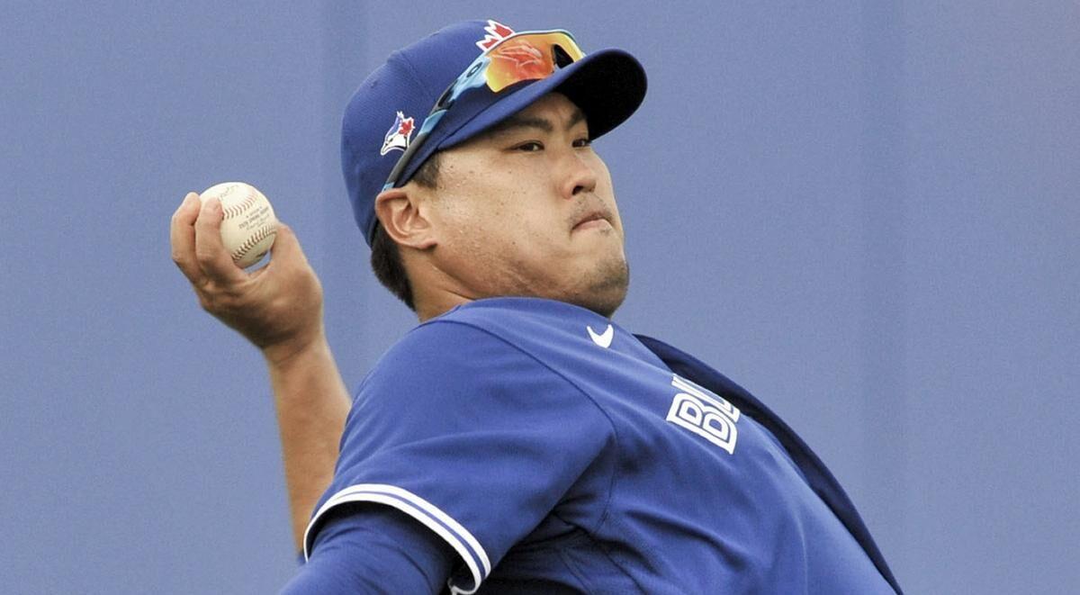 Blue Jays Spring Training Hyun-Jin Ryu