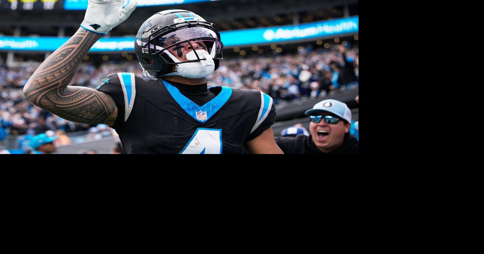 Panthers receiver Tetairoa McMillan active for Seahawks game despite being added to injury report