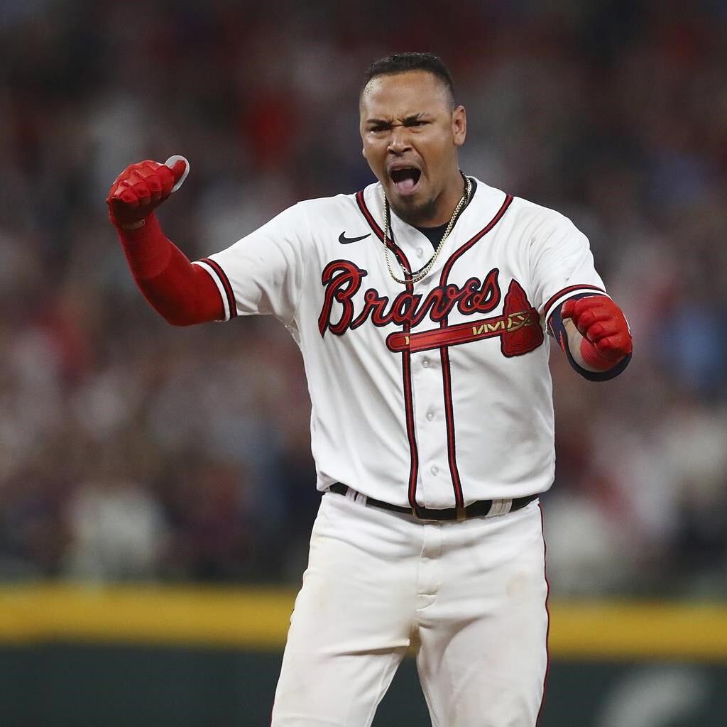 Arcia's tiebreaking single in 9th lifts Braves past Giants