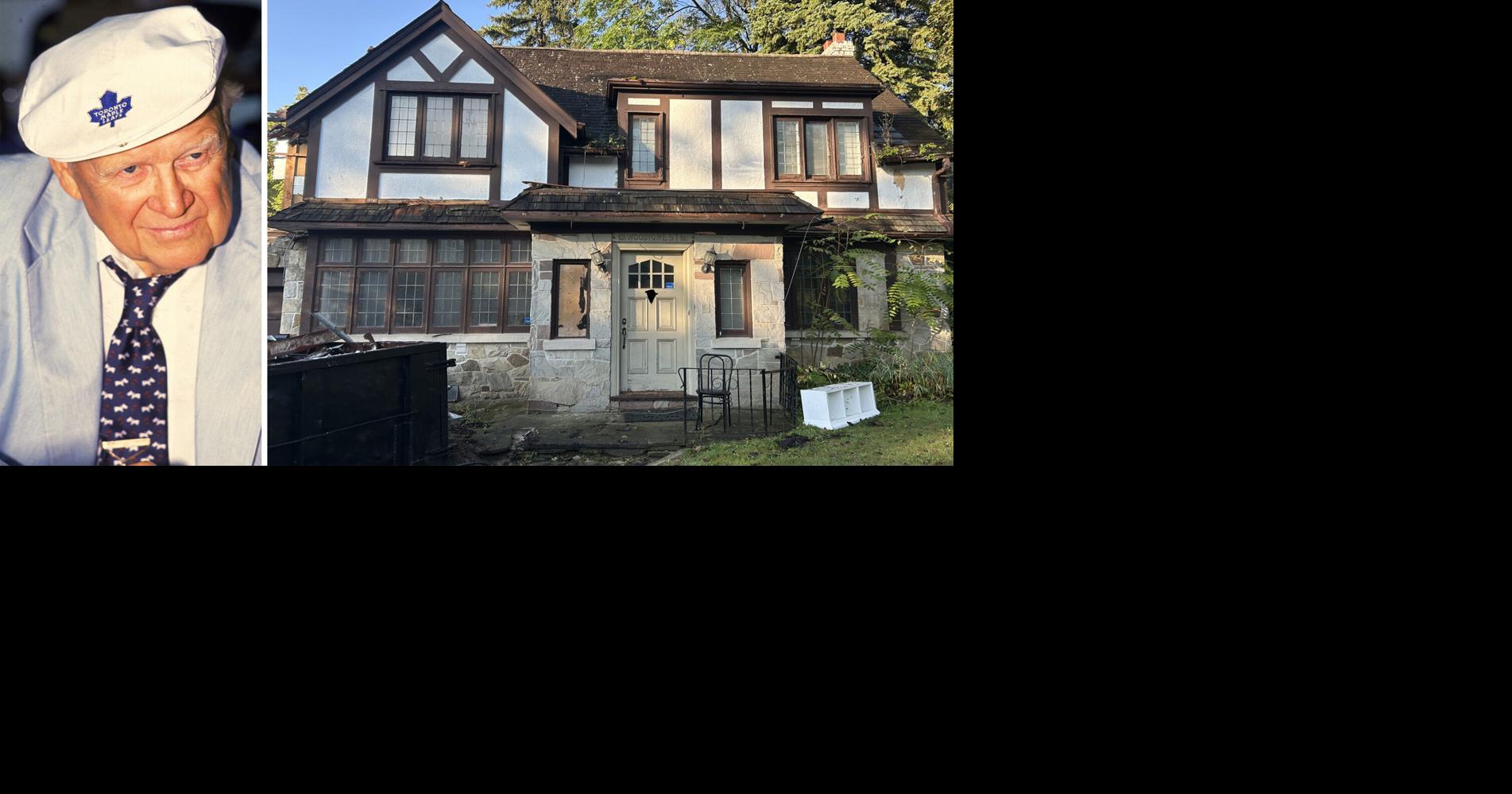 The end of the Harold Ballard curse? Home of controversial ex-Maple Leafs owner is demolished in Etobicoke