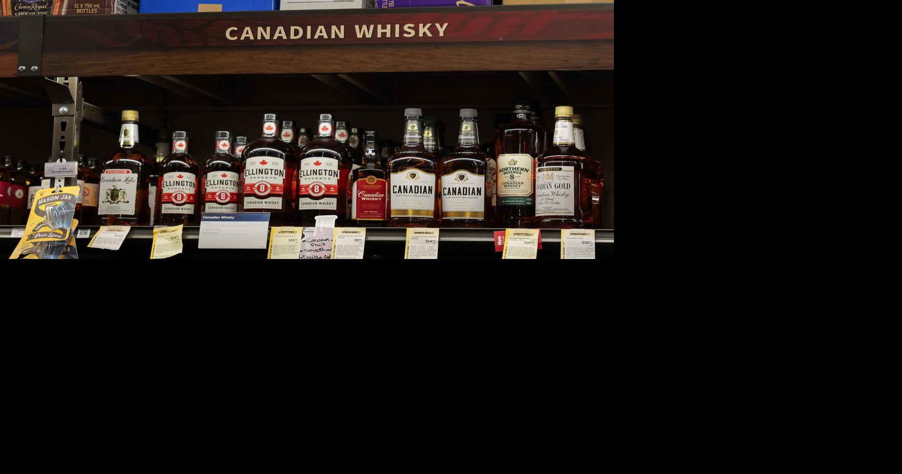 Distillers brace as Trump's import ban on all Canadian alcohol products kicks in Tuesday