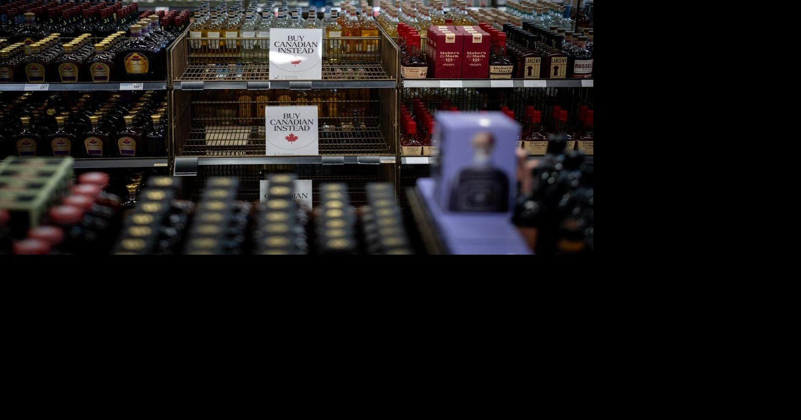 Roughly 100 U.S.-made alcohol products temporarily back on Manitoba store shelves