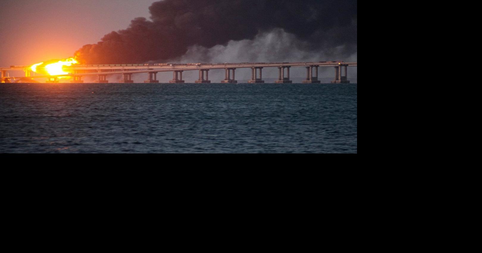 Russia convicts and hands life sentences to 8 people over attack on a key bridge to Crimea