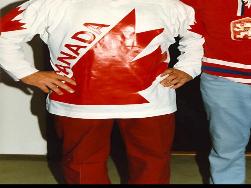 Team Canada 1972 Summit Series Away White Jersey