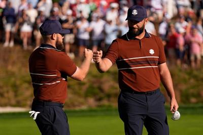 Europe romps to another session win in Ryder Cup for a commanding 5-point lead