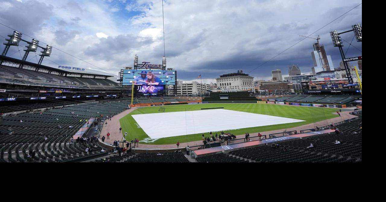 Tigers and Pirates rained out, will play doubleheader on Wednesday