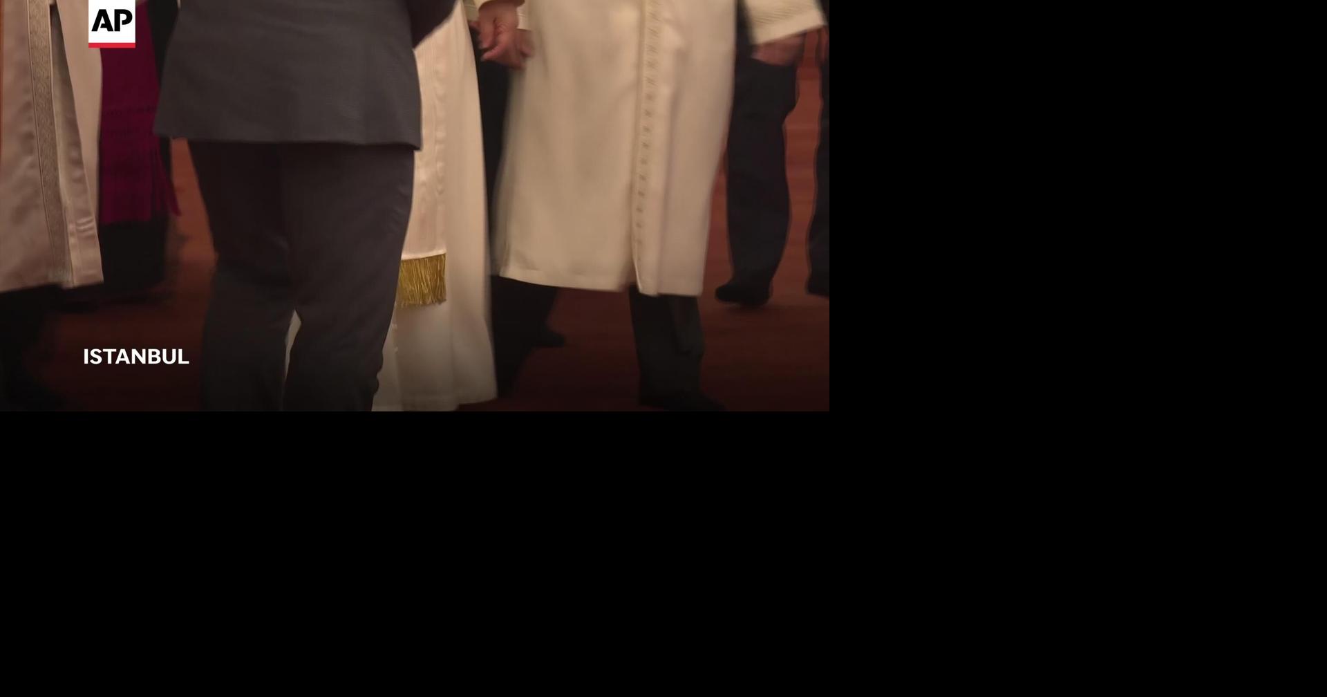 Behind the scenes as AP covers Pope Leo's visit to Istanbul's Blue Mosque