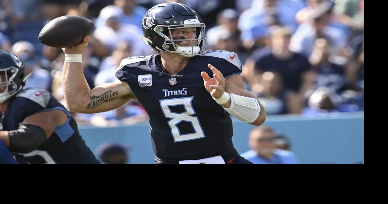 Titans put receiver Burks on IR and promote QB Siemian from practice squad with Levis questionable