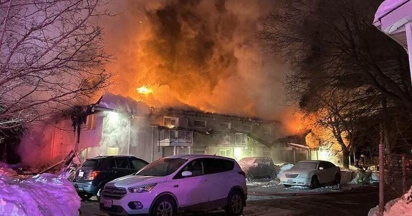 One person found dead after fire rips through Colborne seniors complex