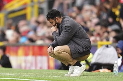 Here's under-pressure Amorim's cheeky retort after meeting with Man United hierarchy