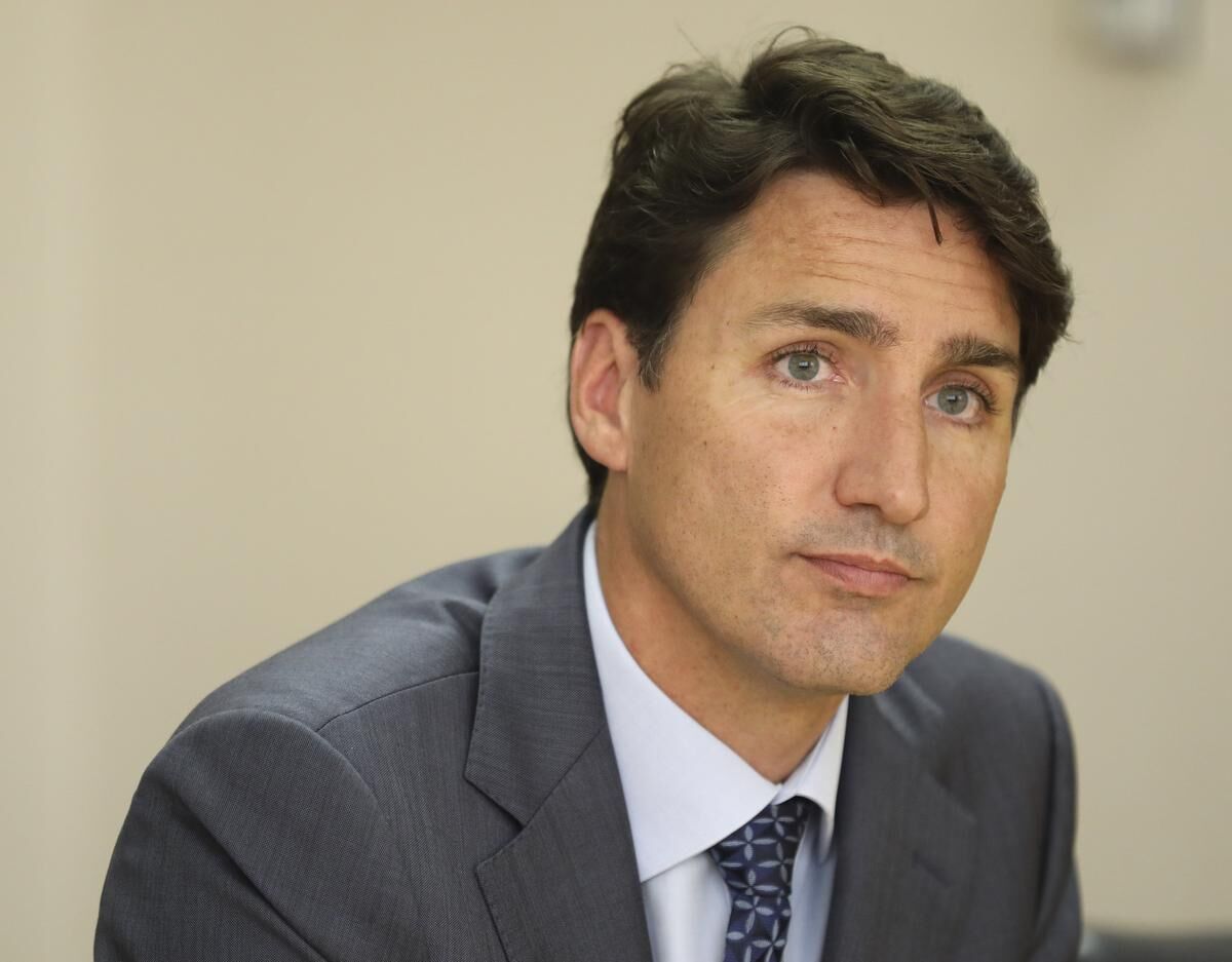 Trudeau Running This time around, Trudeau is no longer running from behind