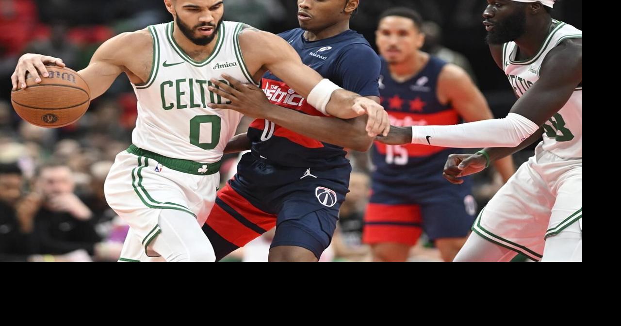 Brown scores 31 points to help the Celtics outlast the Wizards 108-96 for a key NBA Cup victory