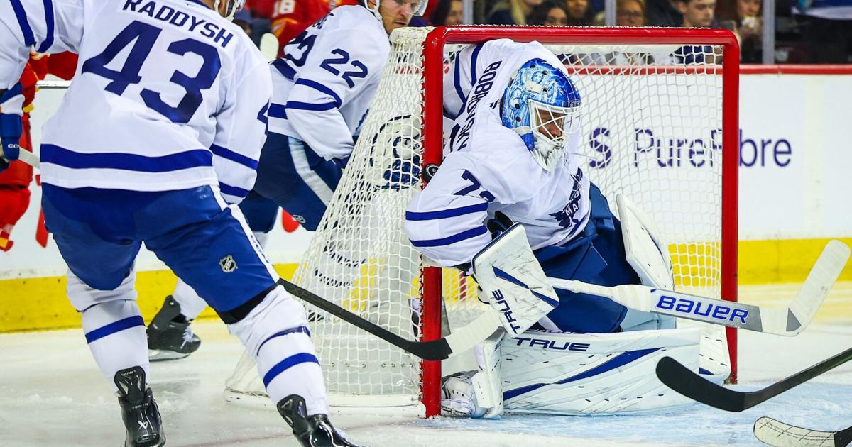 The Leafs knew Sergei Bobrovsky was a slow starter. How slow is too slow?