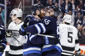 Scheifele scores twice in Jets' 5-1 win over Kings to end 11-game losing streak