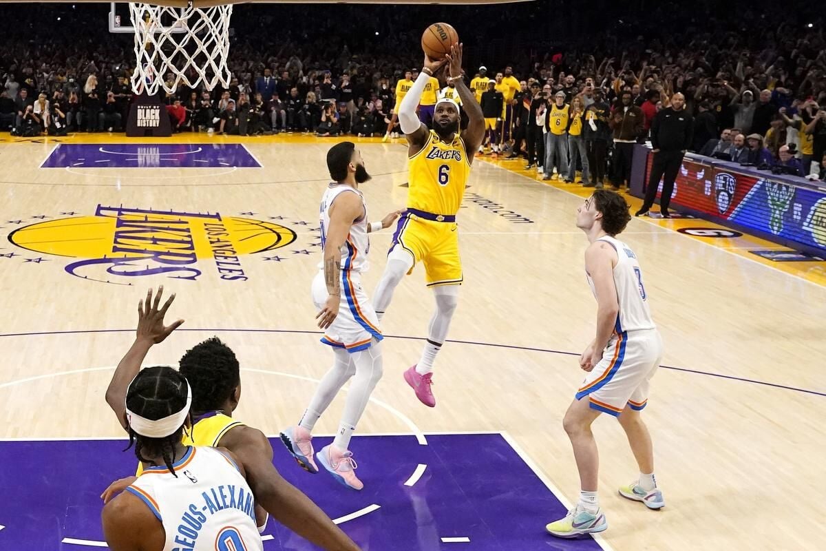 NBA scoring king LeBron isn't Jordan. It's better this way
