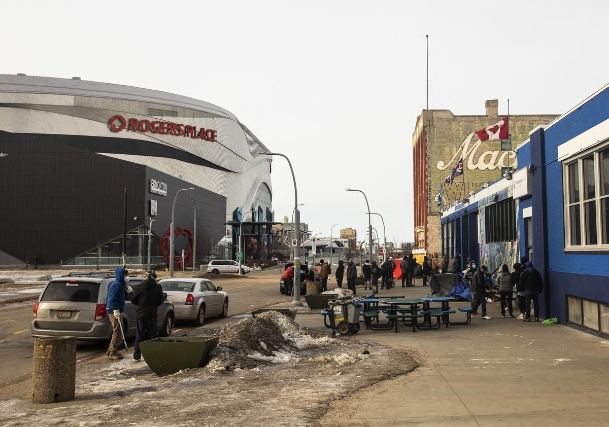 Edmonton s gleaming developments like its arena are paving over