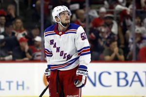 Rangers look to regroup as they return home with 3-1 series lead against Hurricanes