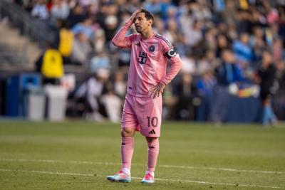 Messi's late free kick goal sparks Inter Miami to rally for a 3-3 tie against Union