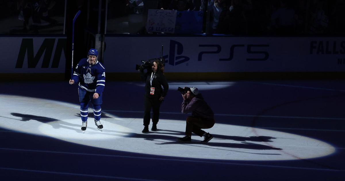 After four seasons, 12 games, Leafs’ Steeves gets first goal