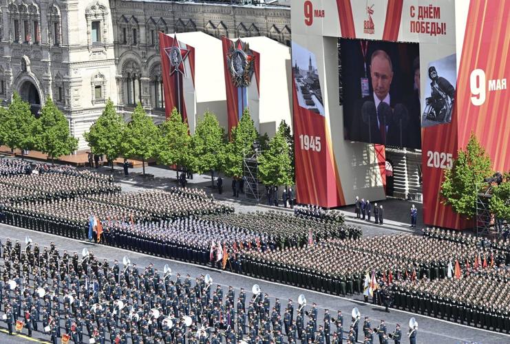 The Latest: World marks victory over Nazis 80 years on