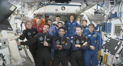 Private spaceflight ends with a Pacific splashdown for astronauts from India, Poland and Hungary