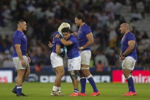 L'Angleterre évite une énorme surprise lors de la Coupe du Monde de Rugby grâce à une victoire d'un point contre les Samoa