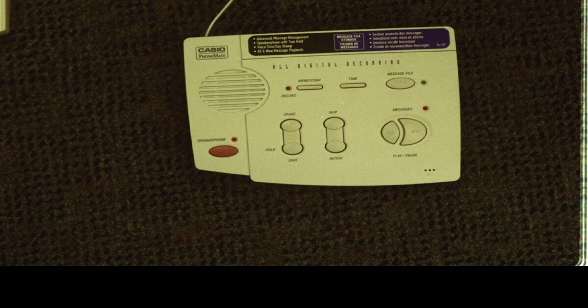 First automatic answering machine patented in 1935.