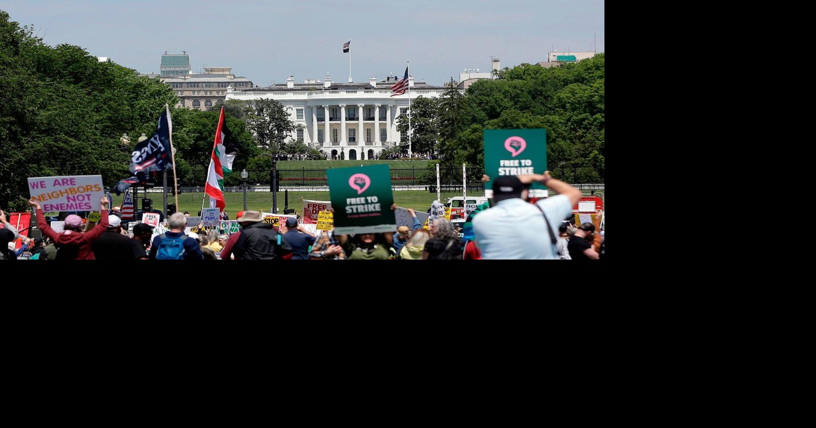 Secret Service says suspect opened fire on them and was shot in exchange near Washington Monument