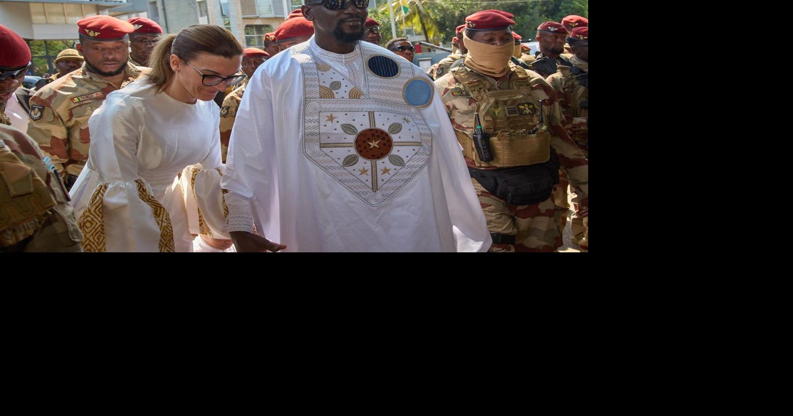 Guinea’s Doumbouya is sworn in as president, cementing transition from junta chief to elected leader