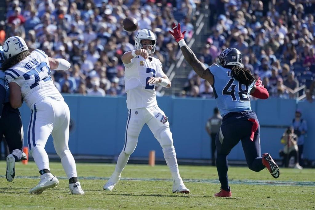 Titans sweep Colts for 2nd straight season with 19-10 win - The San Diego  Union-Tribune