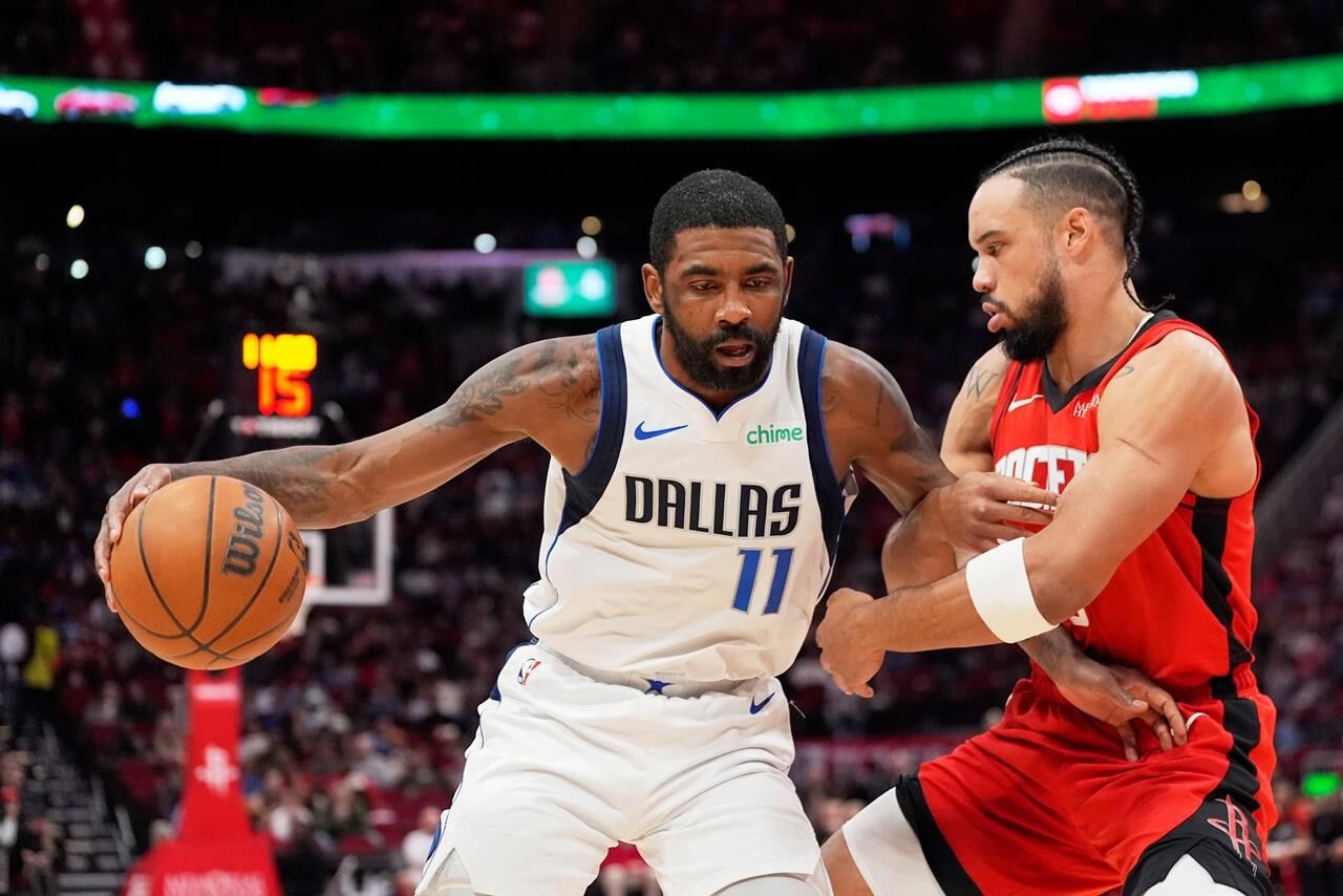 Kyrie Irving sits out the Mavericks game against the NBA leading Cavaliers because of illness