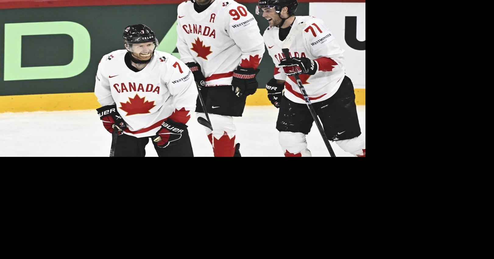 Fleury shines, Canada routs Latvia 7-1 at world men's hockey championship