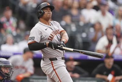 Freeland, Chapman, Adames ejected after Devers hits 30th home run in Giants' 7-4 win over Rockies