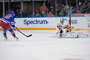 Trocheck scores shootout winner as Rangers edge Penguins 3-2