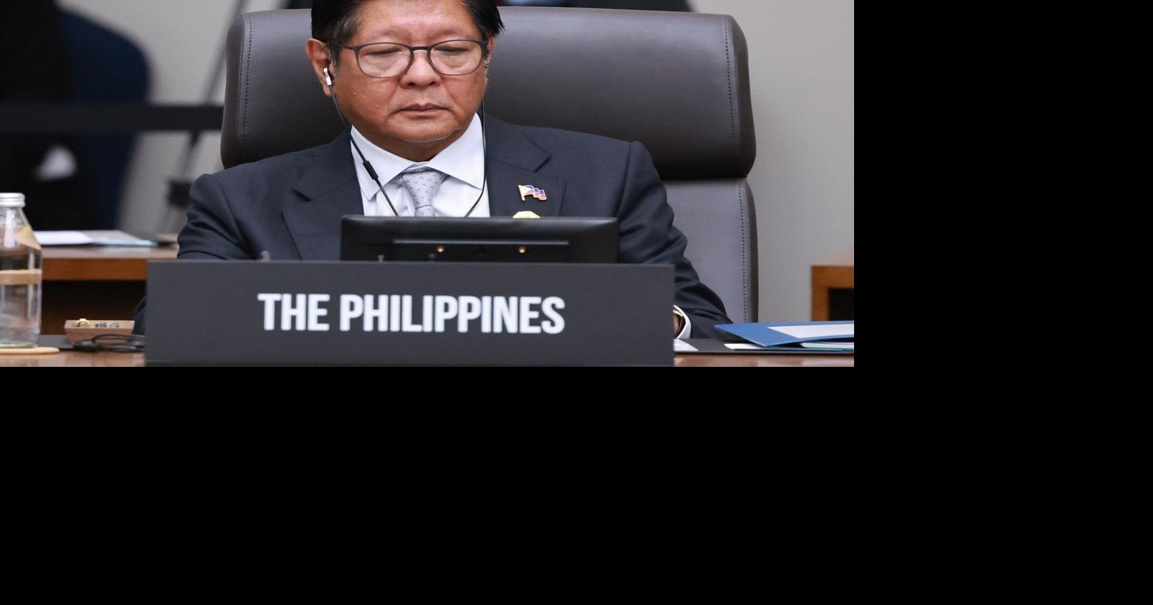 Philippine President Marcos Jr rejects drug use accusations by his sister