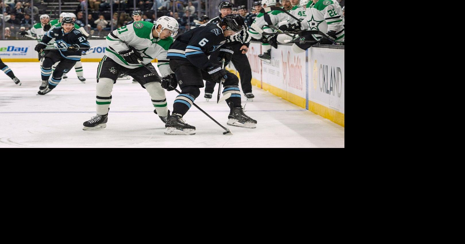 Marino scores in third period to give Utah Mammoth 2-1 win over Dallas Stars