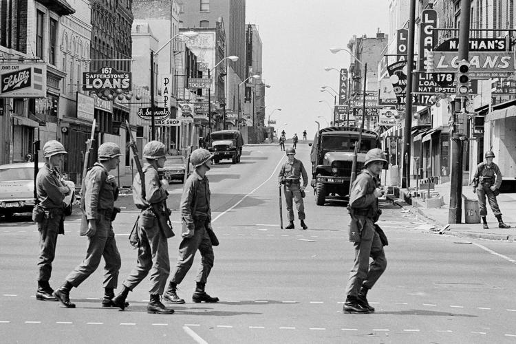 Memphis Riots 1968 As the National Guard enters Memphis, memories of MLK and 1968 unrest ...