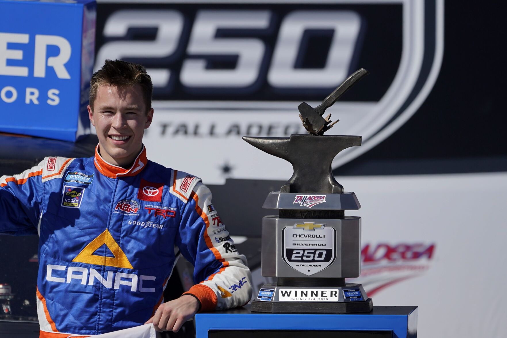 Canadian Raphael Lessard says first NASCAR win is a “dream come true”