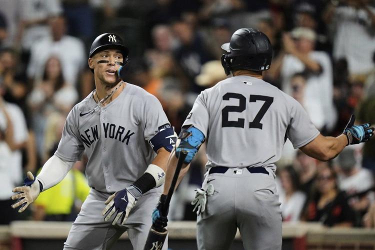 Judge hits 49th homer and Stanton smacks 3-run shot to lead Yankees past Orioles 6-1
