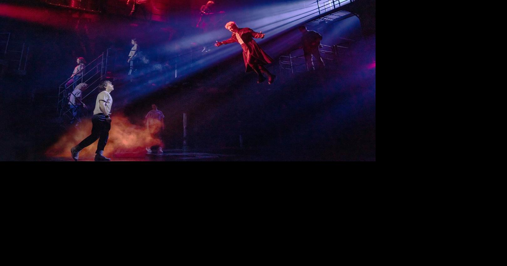 How do you make vampires fly effortlessly on Broadway? Strong wires, harnesses and lots of practice
