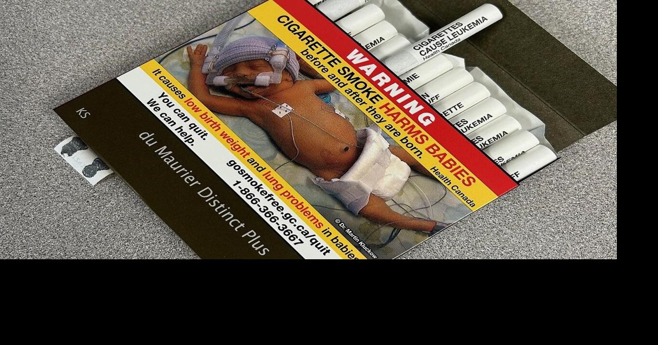 can cigarettes cause leukemia Cigarettes with health warnings could nudge smokers to butt out: researchers