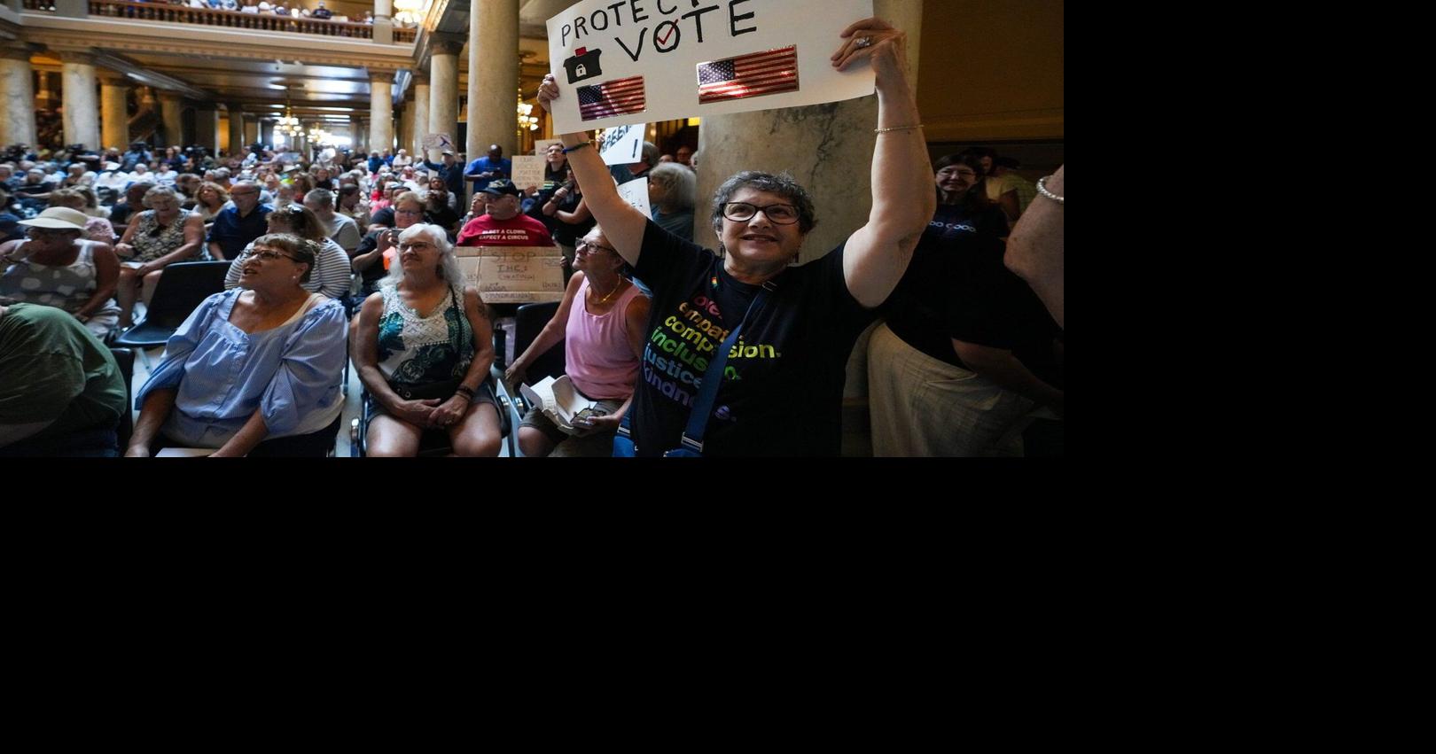 Threats pile up as Indiana Republicans confront pressure from Trump on redistricting