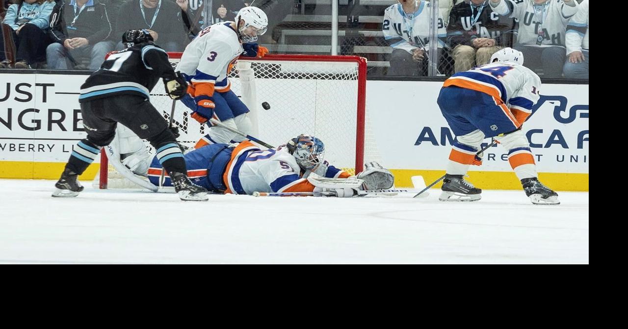 Barzal's late goal leads Islanders to 3rd straight road win, 2-1 over Utah