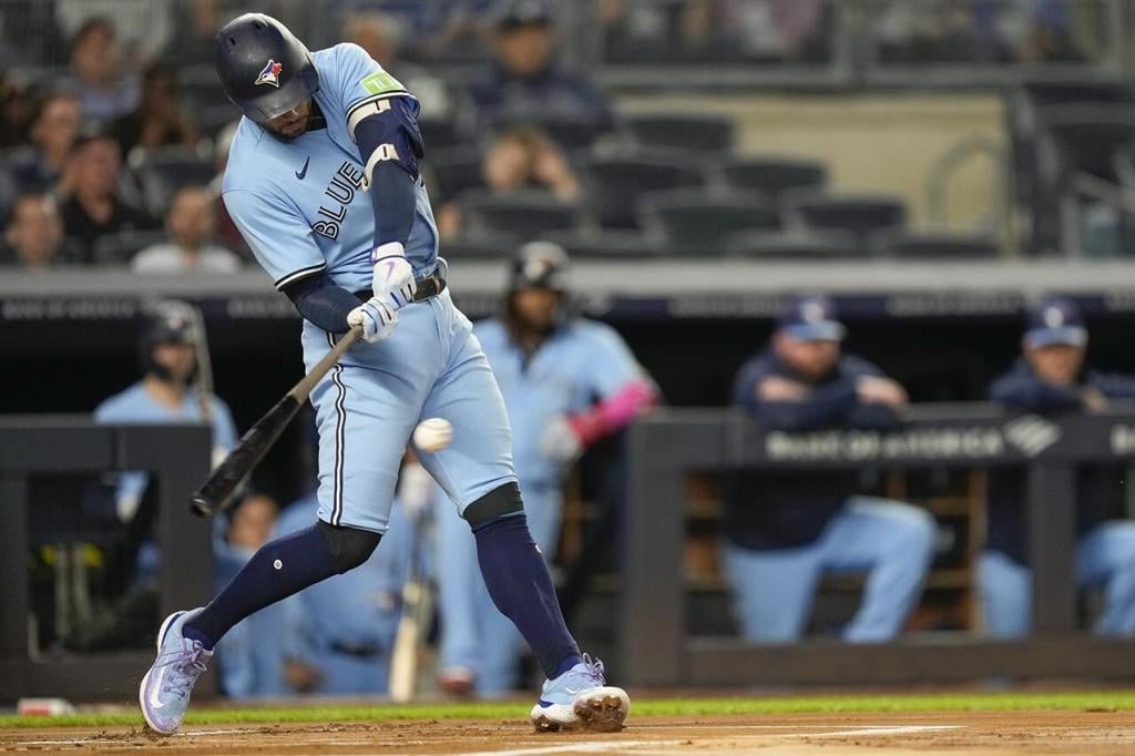 Blue Jays' Springer opens up Canada Day with leadoff bomb against Red Sox